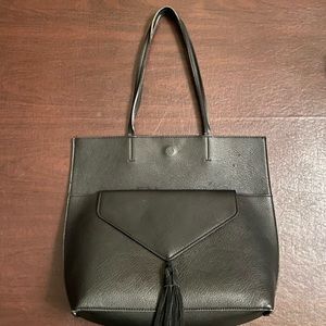 Anthropologie tote and clutch